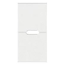 Tasto 1M neutro puls. basculanti bianco - VIMAR R19531.S.B product photo