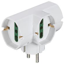 ADATTATORE VERTICALE S31+3 UNIV. BIANCO - VIMAR RI.00316.B - VIMAR RI.00316.B product photo