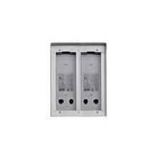 SCATOLA DA PARETE C/CORNICE 2 PLACCHE 2M - VIMAR S322 - VIMAR S322 product photo