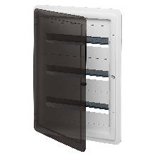 CENTRALINO INCASSO 54M ESTET.PORTELLA FUMEE IP40 - VIMAR V53154 - VIMAR V53154 - VIMAR V53154 product photo