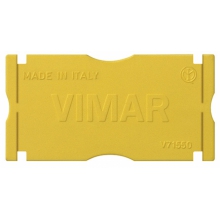 SEPARATORE PER SCATOLA INCASSO RETT.GIALLO - VIMAR V71550 product photo