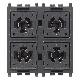 COMANDO DOMOTICO FLAT/TONDO 4PULSANTI 2M - VIMAR 01480.AX product photo Photo 01 2XS