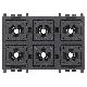 COMANDO FLAT 6 PULSANTI 1P NO 24V 3M - VIMAR 02687.AX product photo Photo 01 2XS