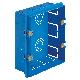 SCATOLA INCASSO 6M(3+3) AZZURRO - VIMAR 09996 - VIMAR 09996 product photo Photo 01 2XS