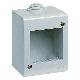 CONTENITORE IP40 2M IDEA/8000SP GRIGIO - VIMAR 13023 product photo Photo 01 2XS