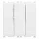 PLANA-TRE INTERRUTTORI 1P 20AX ILLUMIN.BIANCO - VIMAR 14003 - VIMAR 14003 - VIMAR 14003 product photo Photo 01 2XS