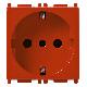 PLANA-PRESA 2P+T 16A ROSSO - VIMAR 14209.R - VIMAR 14209.R product photo Photo 01 2XS