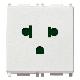 PLANA-PRESA SICURY 2P+T 16A USA+EU POLAR.BIANCO - VIMAR 14248 - VIMAR 14248 - VIMAR 14248 product photo Photo 01 2XS