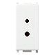 PLANA-PRESA POLAR.2P 6A 24V BIANCO - VIMAR 14331 - VIMAR 14331 product photo Photo 01 2XS