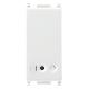 PLANA-ATTUATORE C/USC.RELE' 1M BIANCO - VIMAR 14534 - VIMAR 14534 product photo Photo 01 2XS