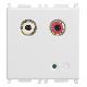 PLANA-INGRESSO AUDIO RCA 2M BIANCO - VIMAR 14582 - VIMAR 14582 product photo Photo 01 2XS