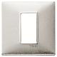 PLANA-PLACCA 1M METALLO ALLUMINIO SPAZZOLATO - VIMAR 14641.81 - VIMAR 14641.81 product photo Photo 01 2XS