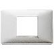 PLANA-PLACCA 2M.CENTR.METALLO ALLUMINIO SPAZZOLATO - VIMAR 14652.81 - VIMAR 14652.81 product photo Photo 01 2XS
