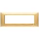 PLANA-PLACCA 7M TECNOPOL.ORO OPACO - VIMAR 14657.25 - VIMAR 14657.25 product photo Photo 01 2XS