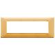 Placca 7 Moduli Reflex Ambra Vimar Plana - VIMAR 14657.43 product photo Photo 01 2XS