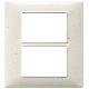 PLANA-PLACCA 6M (3+3) TECNOPOL.BIANCO GRANITO - VIMAR 14659.06 - VIMAR 14659.06 product photo Photo 01 2XS