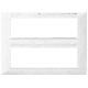 PLACCA 14 MODULI SERIE PLANA BIANCO - VIMAR 14690.01 product photo Photo 01 2XS