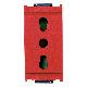 IDEA-BIPRESA 2P+T 16A ROSSO - VIMAR 16203.R - VIMAR 16203.R product photo Photo 01 2XS
