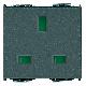 IDEA-PRESA SICURY 2P+T 13A INGLESE GRIGIO - VIMAR 16260 - VIMAR 16260 - VIMAR 16260 product photo Photo 01 2XS