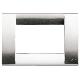PLACCA CLASSICA 3M NICHEL SPAZZOLATO - VIMAR 16733.34 product photo Photo 01 2XS