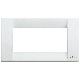 IDEA-PLACCA 4P.METALLO BIANCO - VIMAR 16734.01 - VIMAR 16734.01 product photo Photo 01 2XS