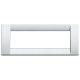 PLACCA CLASSICA 6M ARGENTO METALL. - VIMAR 16736.21 product photo Photo 01 2XS