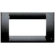 Placca Classica 4 Moduli Vimar Idea Nero - VIMAR 16744.16 product photo Photo 01 2XS