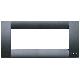 IDEA-PLACCA.5M.TECNOPOL.GRIGIO GRAFITE - VIMAR 16745.15 - VIMAR 16745.15 product photo Photo 01 2XS