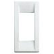 IDEA CLASSIC-PLACCA 1M PANNELLI METALLO BIANCO - VIMAR 16781.01 product photo Photo 01 2XS