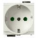 IDEA-PRESA 2P+T 16A SHUKO MOD.RIDOTTO BIANCO - VIMAR 17039.B - VIMAR 17039.B product photo Photo 01 2XS