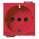 IDEA-PRESA 2P+T 16A SHUKO MOD.RIDOTTO ROSSO - VIMAR 17039.R - VIMAR 17039.R product photo Photo 01 2XS