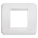 IDEA RONDO'-PLACCA 1/2M RID.TECNOPOL.BIANCO IDEA - VIMAR 17098.04 - VIMAR 17098.04 product photo Photo 01 2XS
