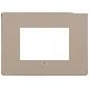 Placca Arké fit 3M tortora - VIMAR 19953.32 - VIMAR 19953.32 product photo Photo 01 2XS