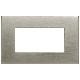 PLACCA FIT 4M ACCIAIO SPAZZOLATO - VIMAR 19954.08 - VIMAR 19954.08 product photo Photo 01 2XS