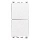 DUE PULSANTI INDIPENDENTI NO+NO 10A BIANCO - VIMAR 20066.B product photo Photo 01 2XS