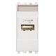 EIKON-PRESA USB BIANCO - VIMAR 20345.B - VIMAR 20345.B product photo Photo 01 2XS