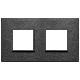 PLACCA 4M (2+2) INT71 NERO TOTALE - VIMAR 21643.18 - VIMAR 21643.18 product photo Photo 01 2XS
