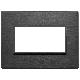 EIKON EVO-PLACCA 4M ALLUMINIO NERO TOTALE - VIMAR 21654.18 - VIMAR 21654.18 - VIMAR 21654.18 product photo Photo 01 2XS