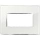 EIKON EVO-PLACCA 4M CRISTALLO BIANCO DIAMANTE - VIMAR 21654.70 - VIMAR 21654.70 product photo Photo 01 2XS