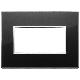 PLACCA 4M NERO DIAMANTE - VIMAR 21654.76 - VIMAR 21654.76 product photo Photo 01 2XS