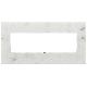 PLACCA 7M BIANCO DI CARRARA - VIMAR 21657.51 - VIMAR 21657.51 - VIMAR 21657.51 product photo Photo 01 2XS