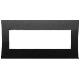 EIKON EVO-PLACCA 7M CRISTALLO NERO DIAMANTE - VIMAR 21657.76 - VIMAR 21657.76 - VIMAR 21657.76 product photo Photo 01 2XS