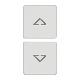 DUE TASTI FLAT SIMBOLI FRECCE BIANCO - VIMAR 22751.2.01 - VIMAR 22751.2.01 product photo Photo 01 2XS