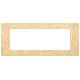 PLACCA 7M ORO SPAZZOLATO - VIMAR 30657.70 product photo Photo 01 2XS