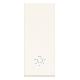 Tasto 1M allineato simbolo luce bianco - VIMAR 31000.LB product photo Photo 01 2XS