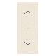 Tasto 1M assiale simbolo frecce canapa - VIMAR 31000A.FC product photo Photo 01 2XS