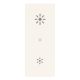TASTO 1M ASSIALE SIMBOLO DIMMER BIANCO - VIMAR 31000A.RB - VIMAR 31000A.RB product photo Photo 01 2XS