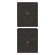 DUE MEZZI TASTI 1M NEUTRO PERS. NERO - VIMAR 31480.G product photo Photo 01 2XS