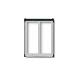 CORNICE PARAPIOGGIA X 4 MODULI GRIGIO LUCE - VIMAR 9222 - VIMAR 9222 product photo Photo 01 2XS