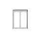 CORNICE PER 2 PLACCHE 2M ALLUMINIO - VIMAR C322 product photo Photo 01 2XS